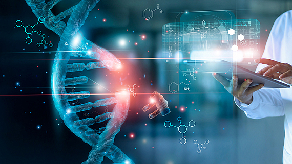 DNA Strang in Labor